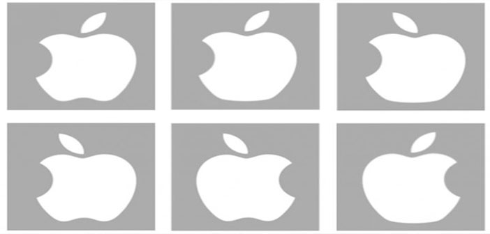 85 college students tried to draw the Apple logo from memory. 84